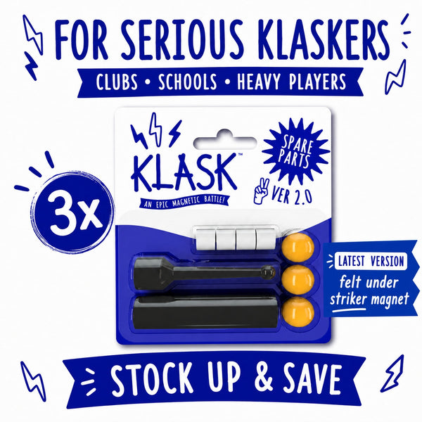 KLASK Spare Part Set 3-Pack