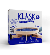 KLASK 4 four-player board game with Spare Part Set bundle